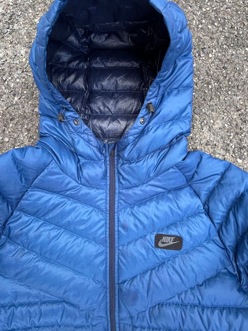 NIKE フード ダウンジャケット マイクロダウン テック