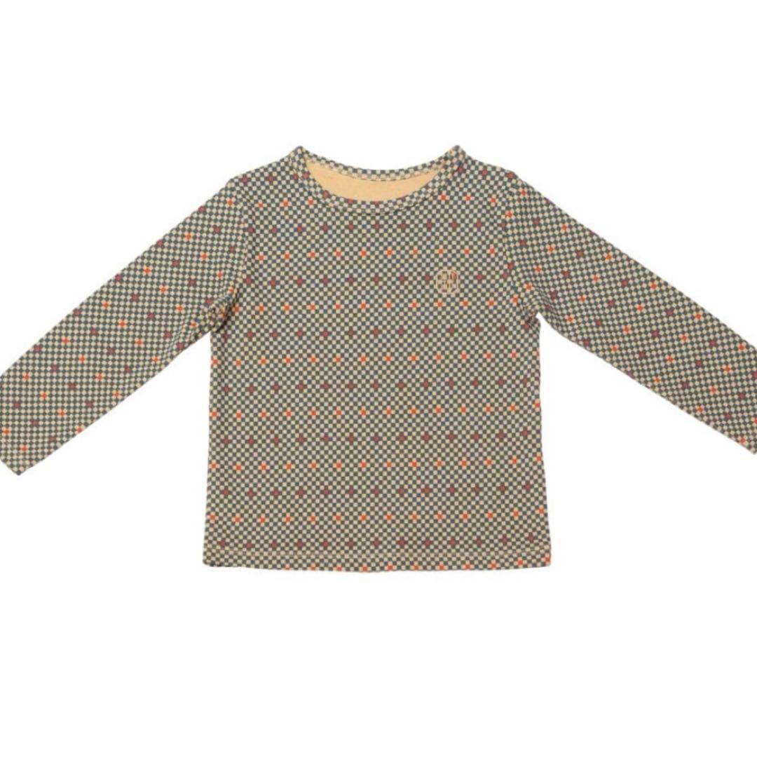 s*u様 house on the hill L/S Tee (Checker)