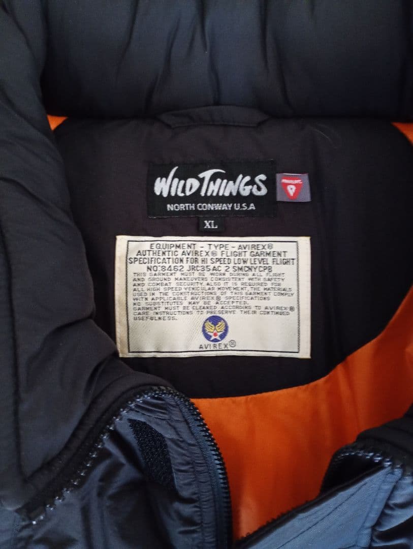 AVIREX × WILDTHINGS HAPPY JACKET XL