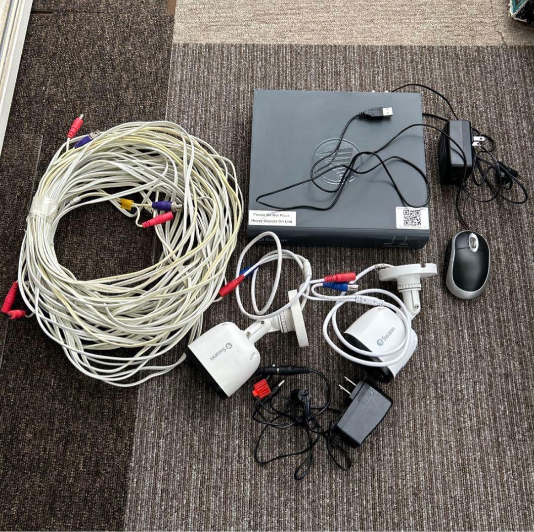 swann 防犯カメラ　2台セット