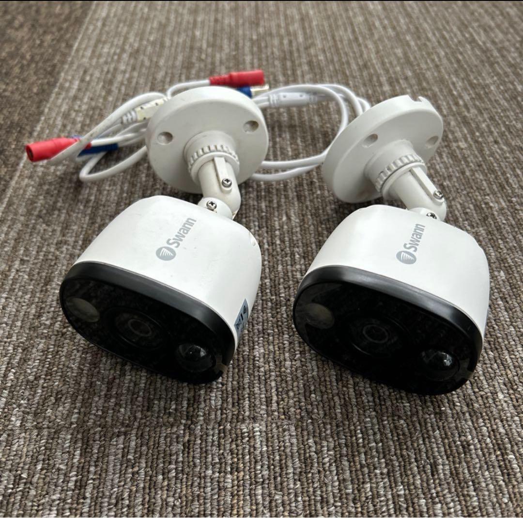 swann 防犯カメラ　2台セット