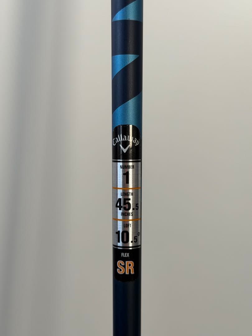 キャロウェイ　パラダイム10.5 ドライバー　ベンタスSRシャフト！
