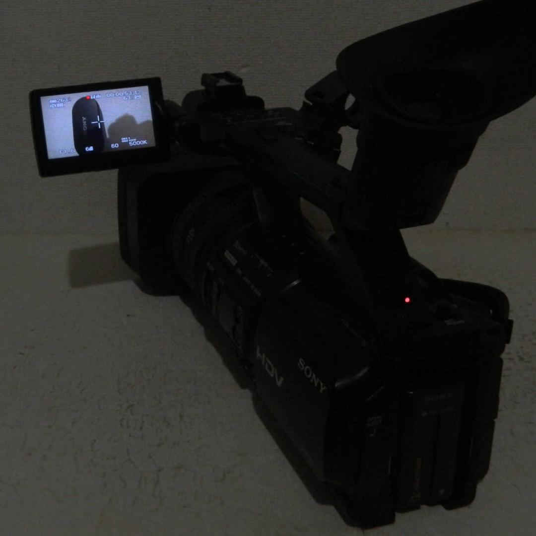 動作良品 Sony HVR-Z5J DRUM20h 美品 業務用HDV ダビング
