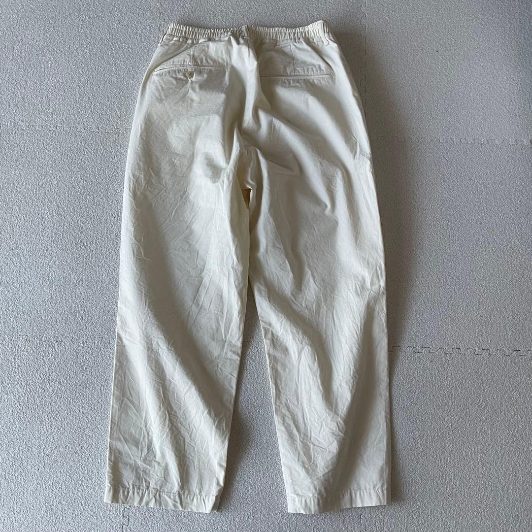 STILL BY HAND シルクネップイージーパンツ(OFF WHITE)