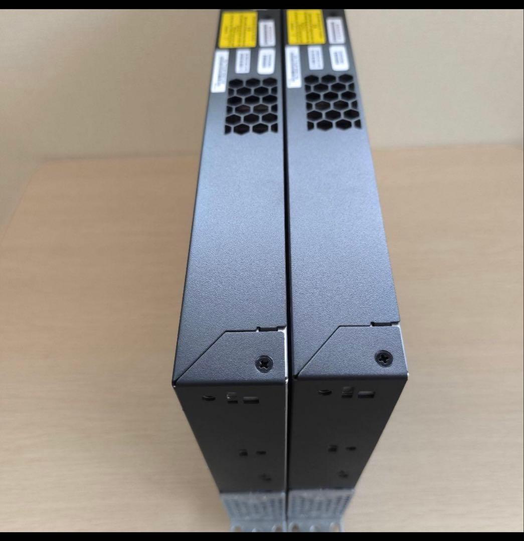 Cisco Catalyst 2960X-48TS-LL 2台セット 初期化済