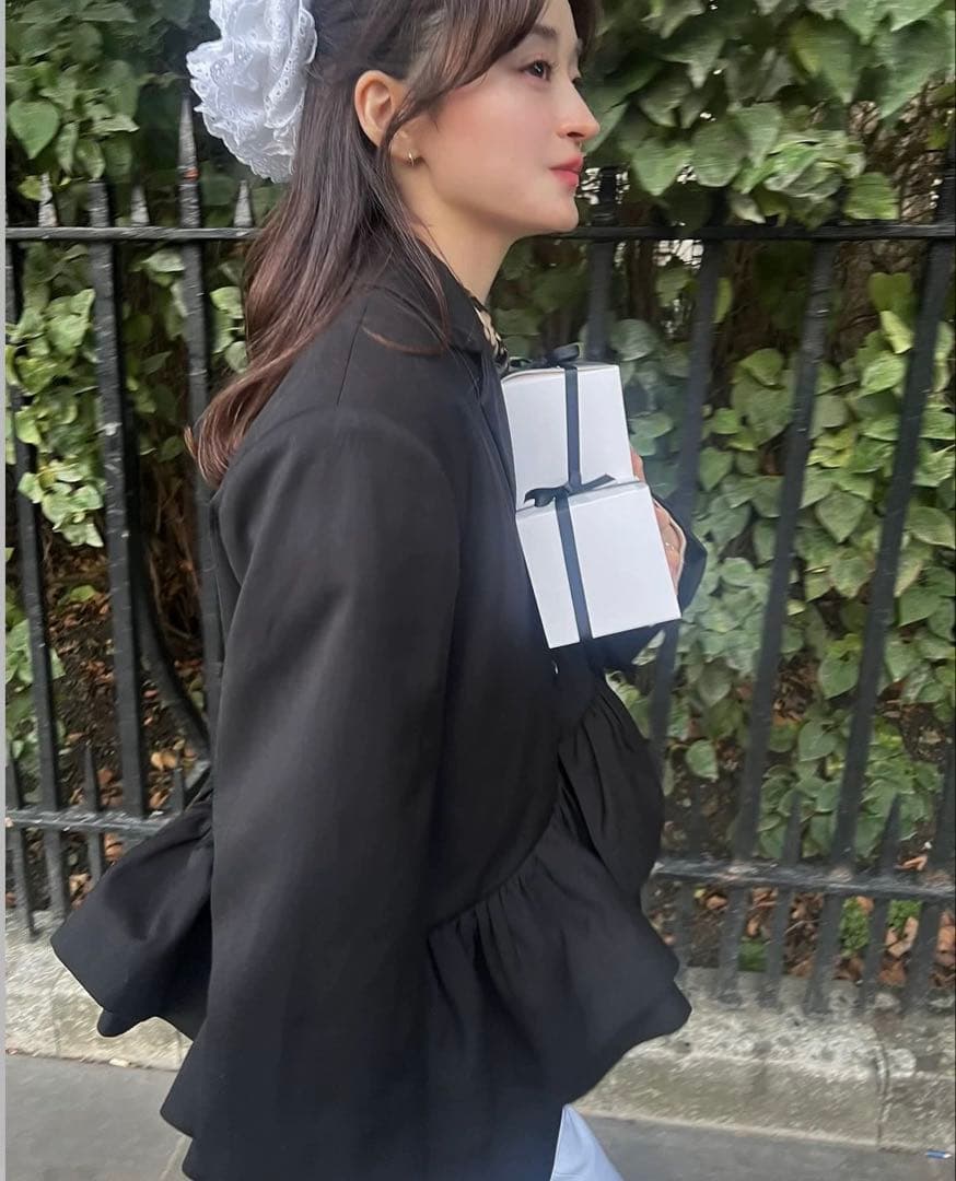 ジャケット・アウター BIBIY AGATHA PEPURAMU JACKET