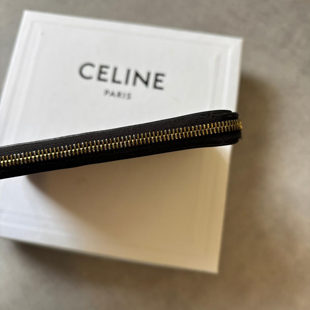 美品 CELINE ケース＆カードケーストリオンフキャンバス