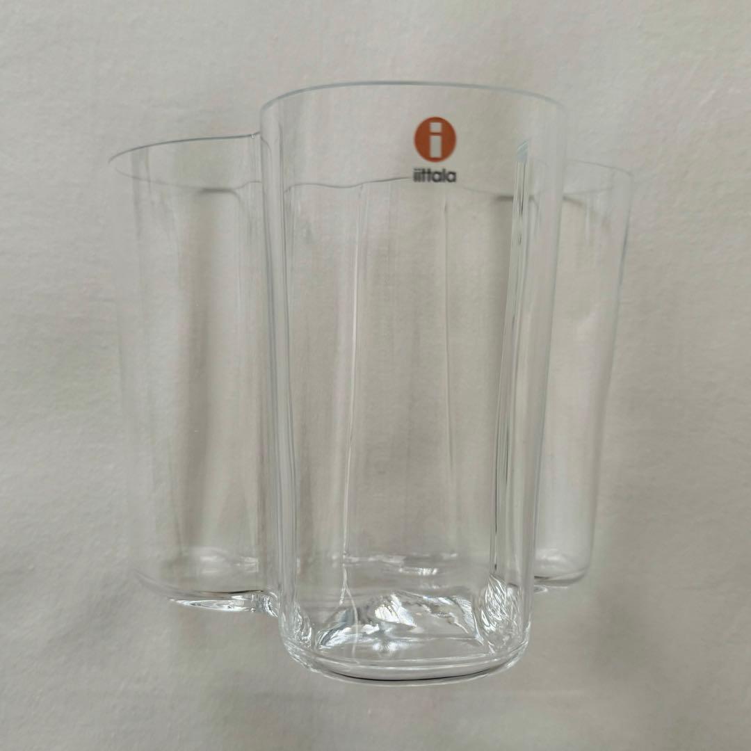 イッタラアルヴァアアルトAlvar Aaltoフラワーベースクリア