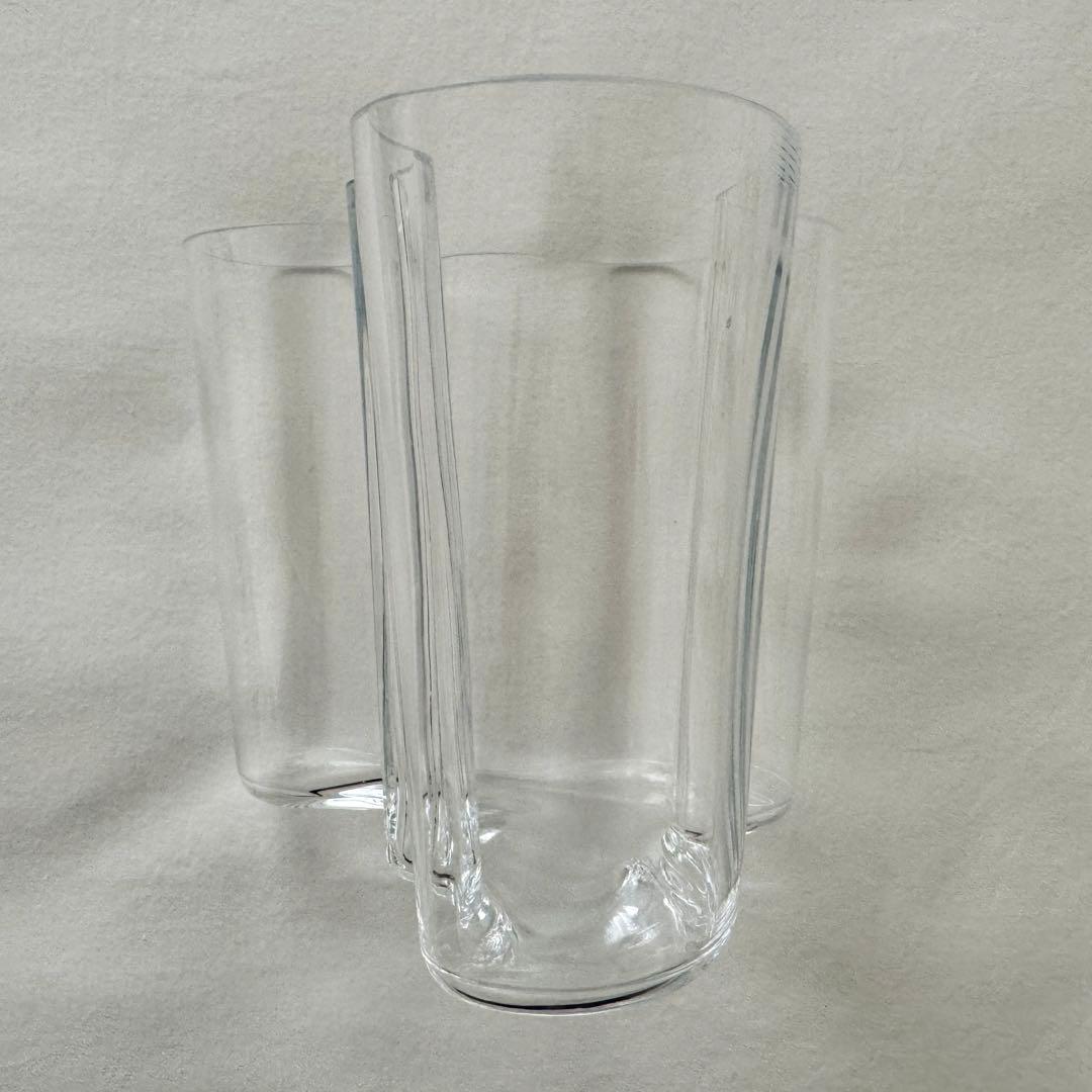 イッタラアルヴァアアルトAlvar Aaltoフラワーベースクリア