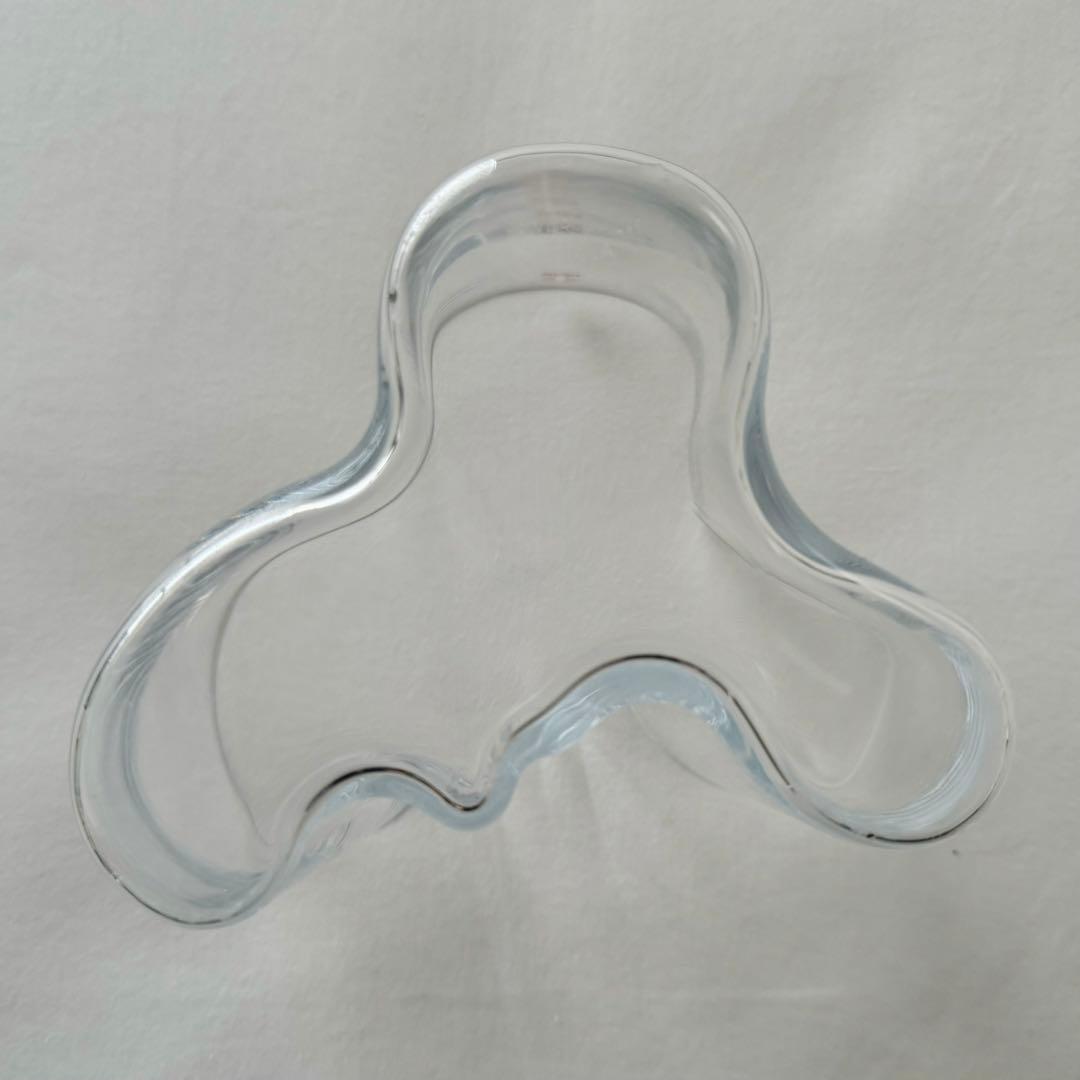 イッタラアルヴァアアルトAlvar Aaltoフラワーベースクリア