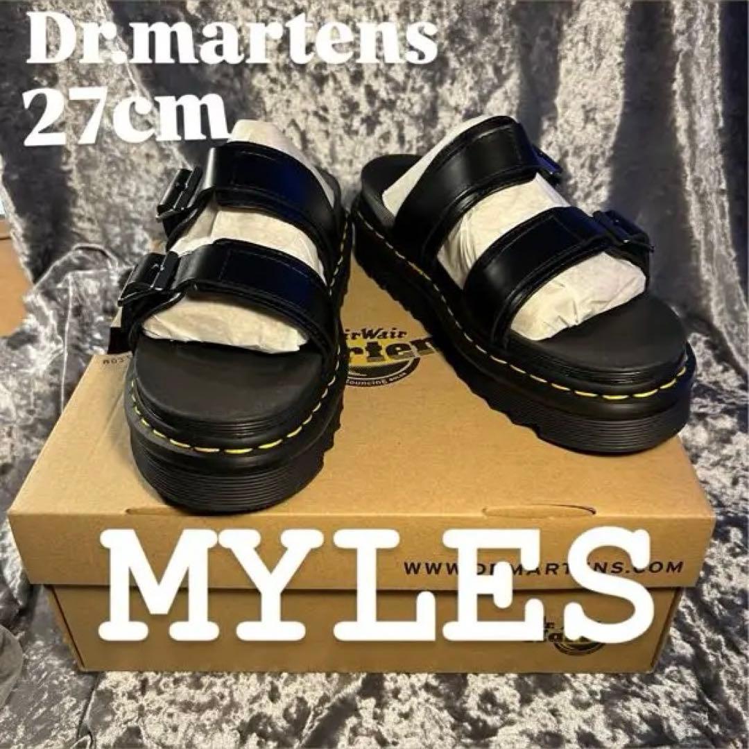 【正規品】ドクターマーチン MYLES UK8 JP27cm新品未使用品