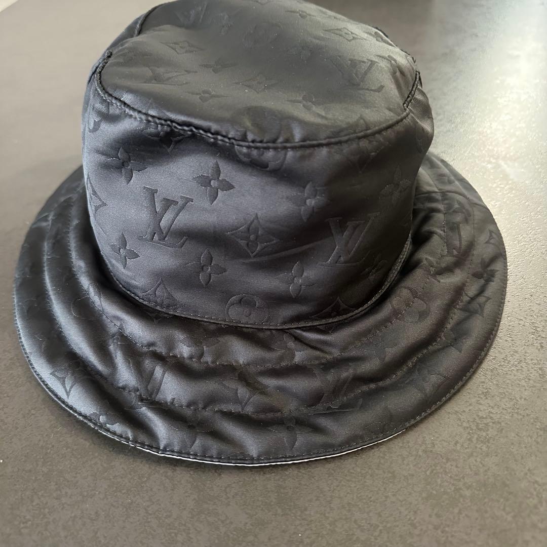 LOUIS VUITTON モノグラム ブラック×グレー リバーシブル