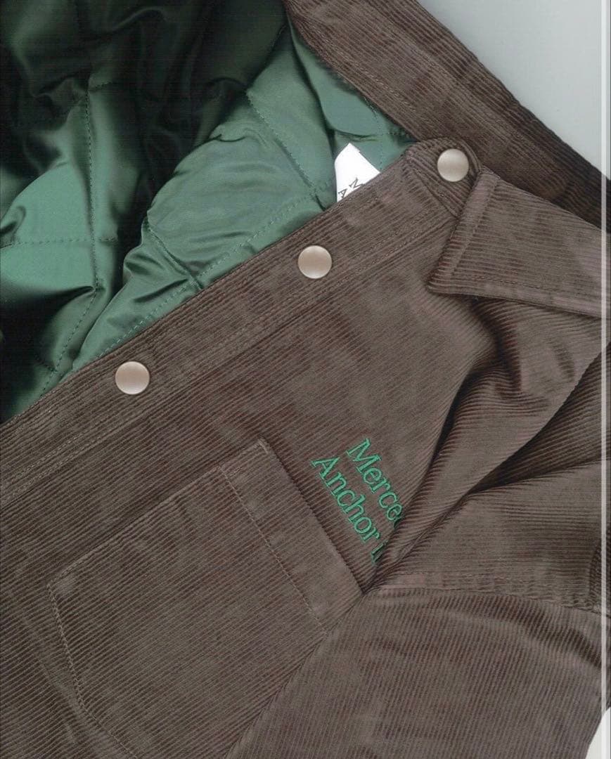 Anchor inc. B＆B Corduroy Quliting Shirt