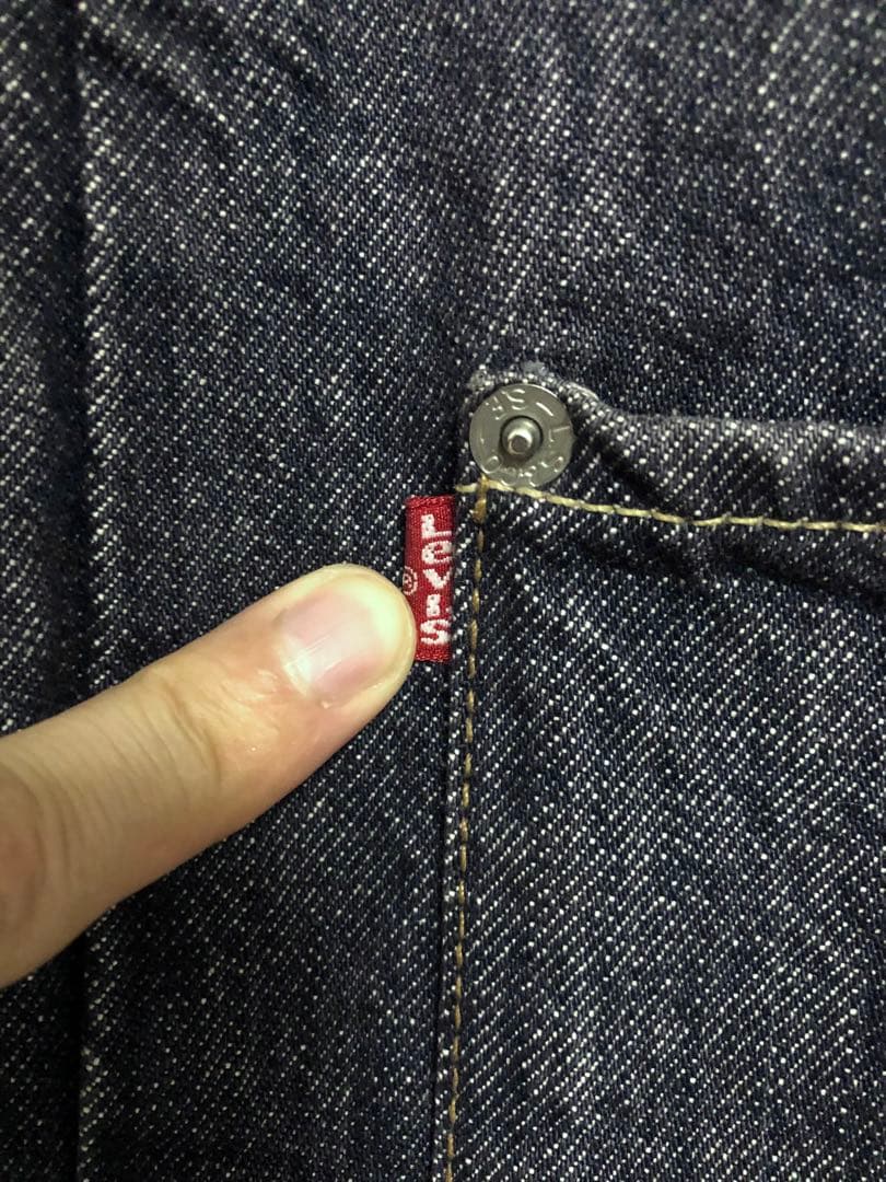 90sユーロ リーバイス 70501 1st 506XX デニム ジャケット L