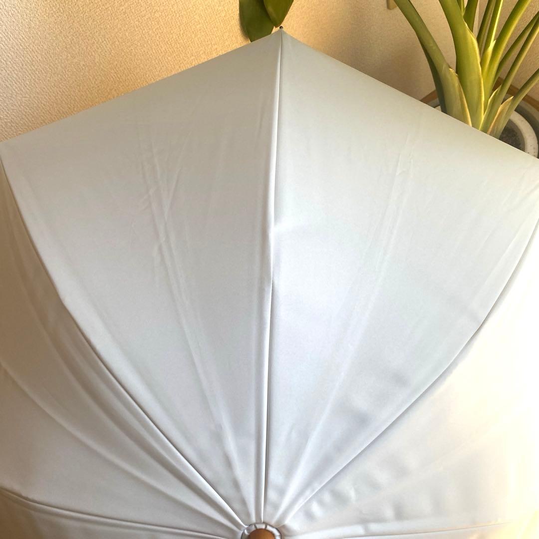 【美品　現行品】SUN BARRIER 100 長傘 Sサイズ ホワイト