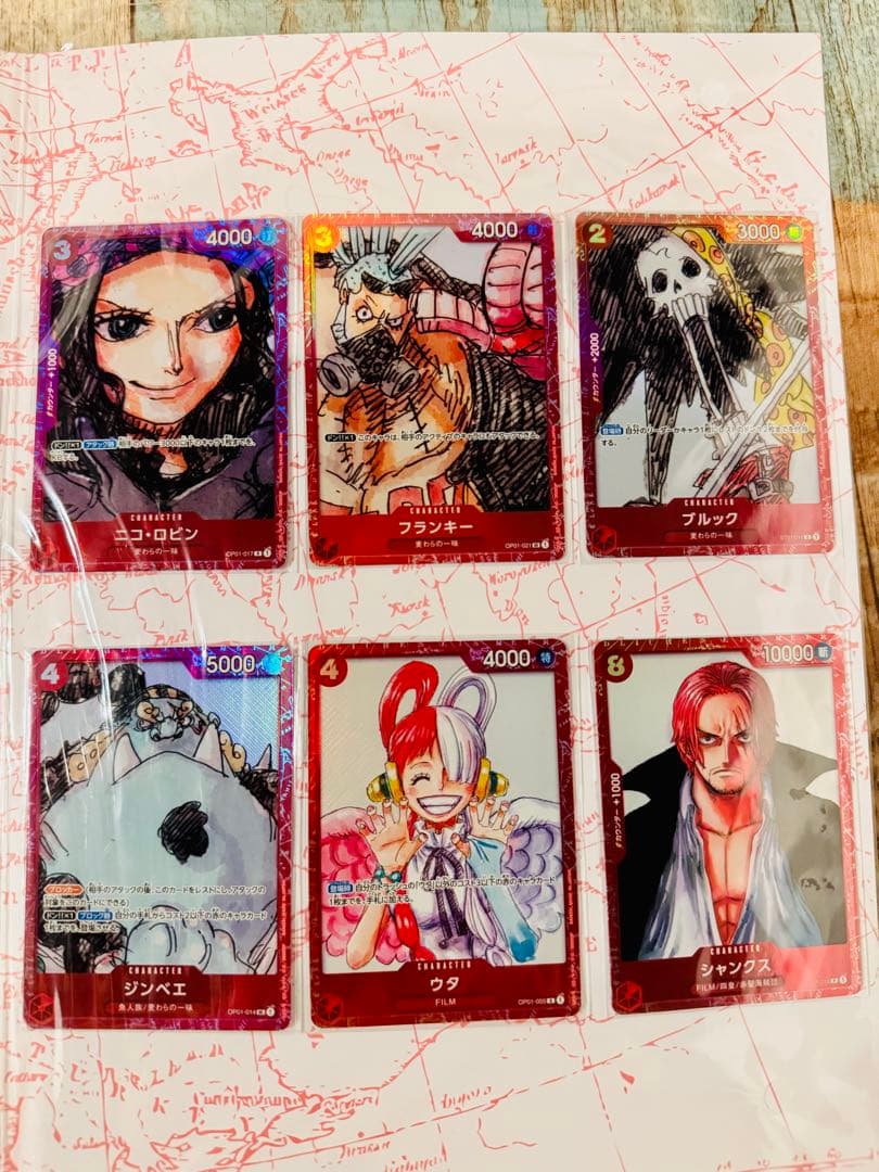 プレミアムカードコレクションONE PIECE FILM RED 新品未開封