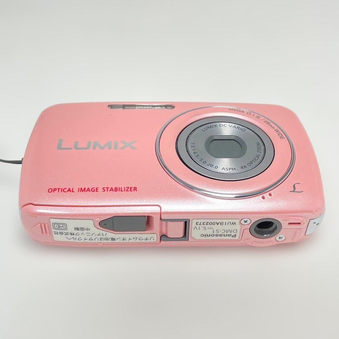 美品✨Panasonic LUMIX DMC-S1 人気のピンク 送料無料 匿名
