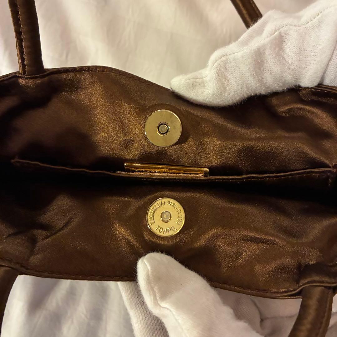 BOTTEGA VENETA 正規品 イントレチャート サテンミニバッグ