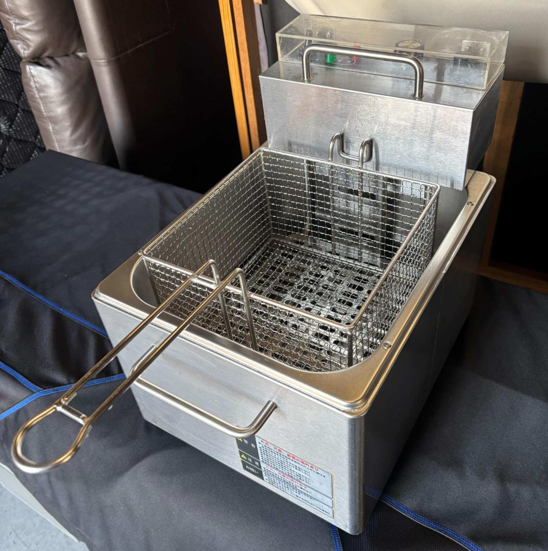 卓上電気フライヤー テンポス 業務用 TBEF-7 Used/美品