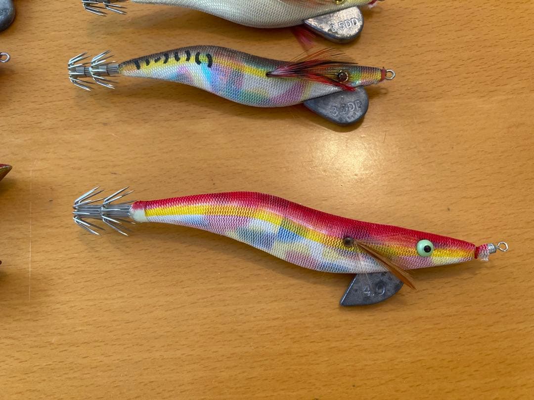 ティップ　エギング　ティップラン　エギ・餌木 18個セット 多色展開