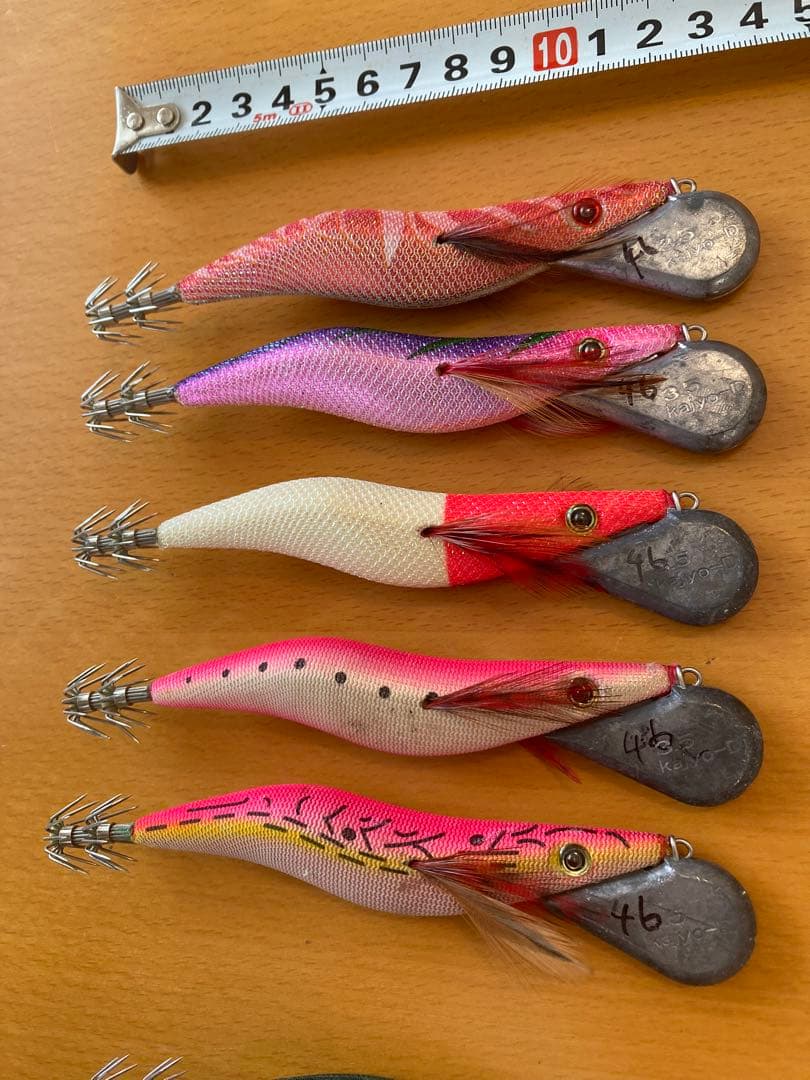 ティップ　エギング　ティップラン　エギ・餌木 18個セット 多色展開