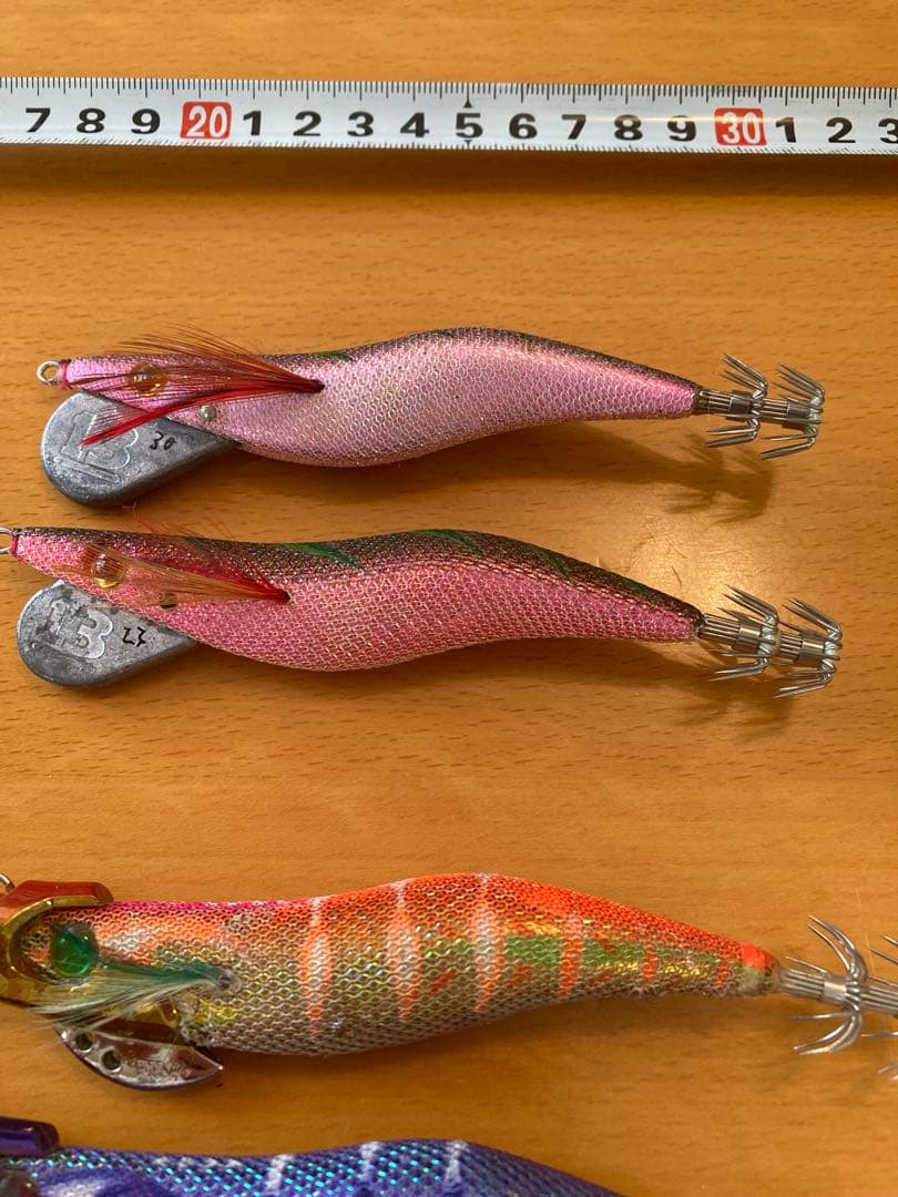 ティップ　エギング　ティップラン　エギ・餌木 18個セット 多色展開