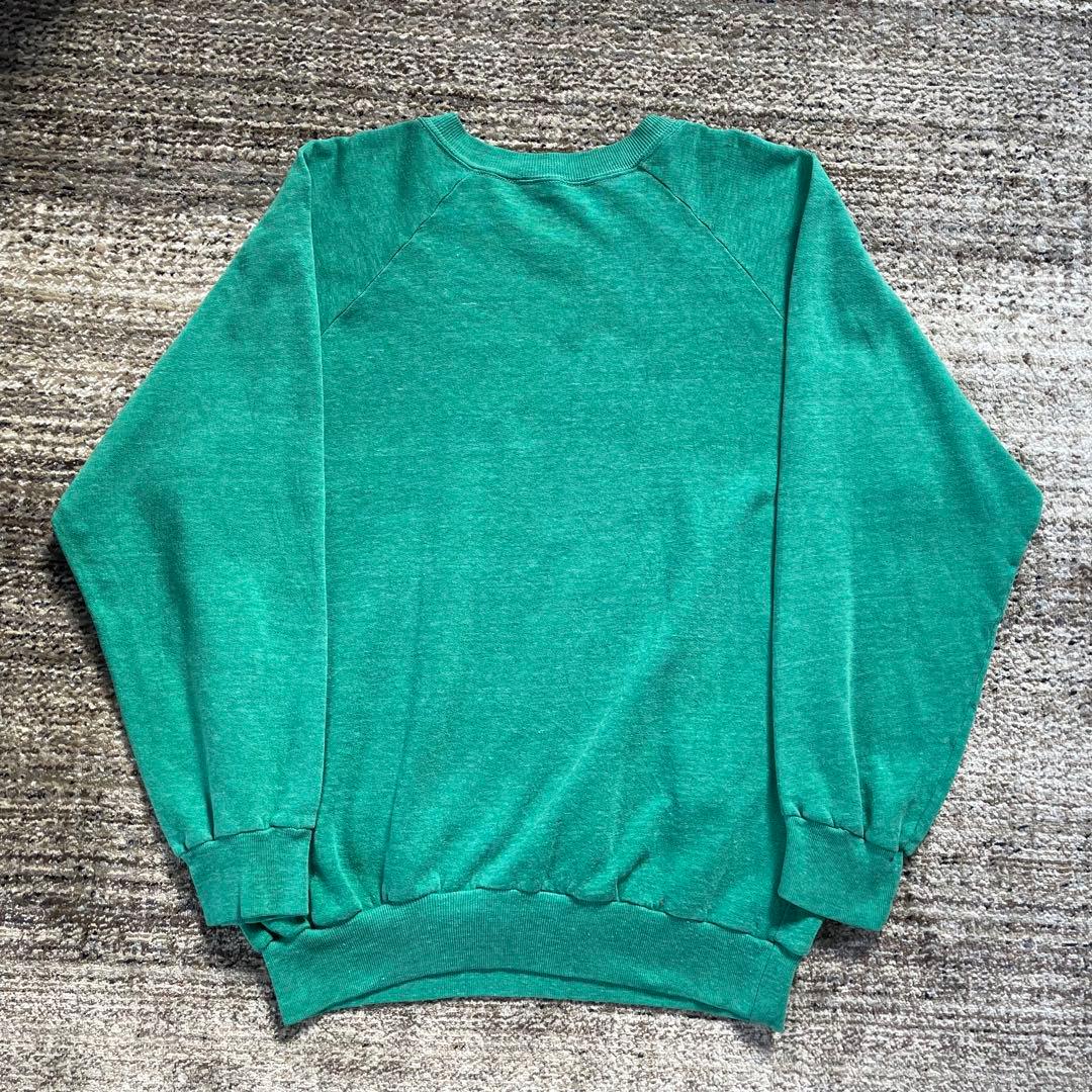 60s 70s ヴィンテージ スウェット ラグラン フェード