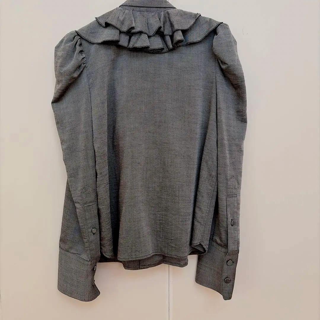 TOGA SLAB TROPICAL FRILL SHIRT フリル シャツ