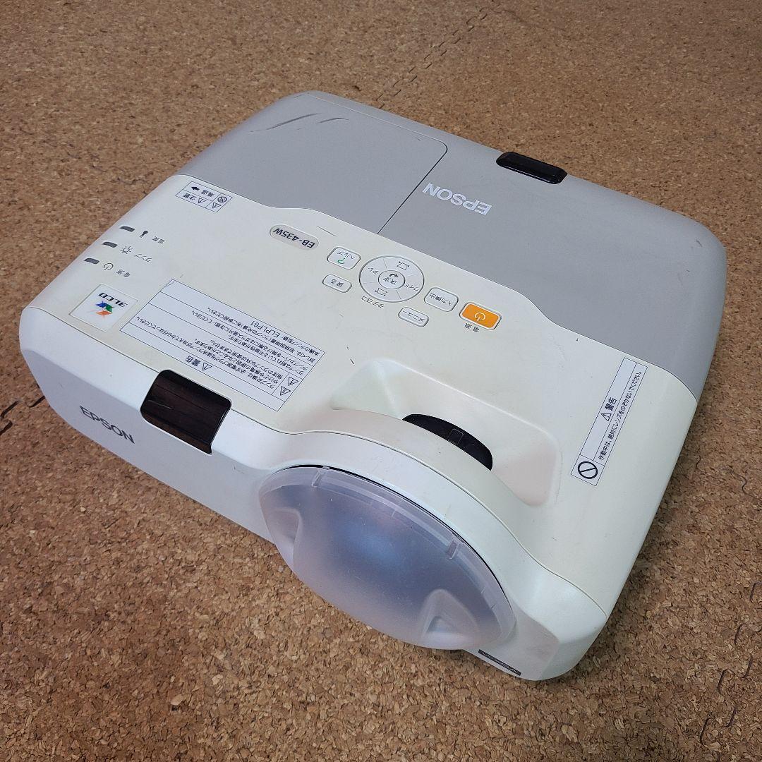 短焦点プロジェクターEPSON EB-435W　Wi-Fi ELPAP10