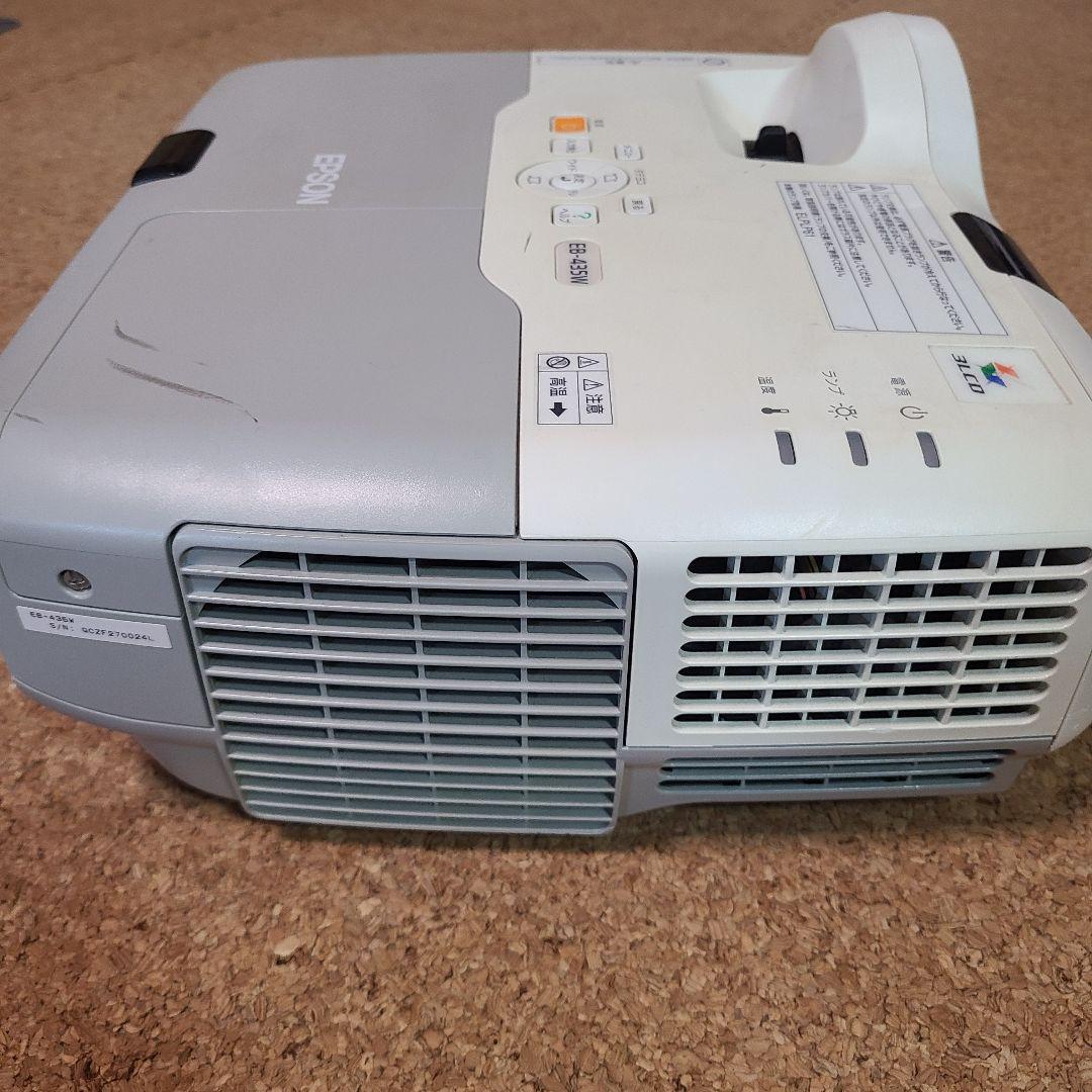 短焦点プロジェクターEPSON EB-435W　Wi-Fi ELPAP10
