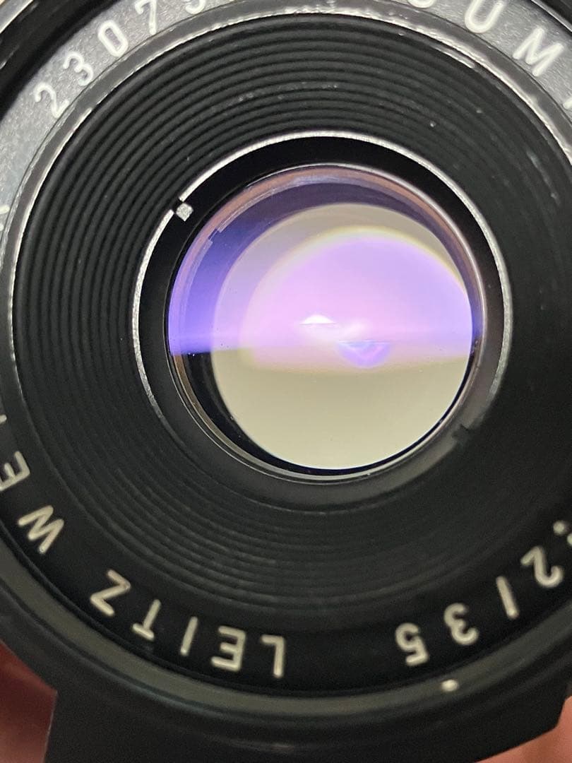 ズミクロン SUMMICRON 35mm 6枚玉 ツノ付 美品 最初期ドイツ