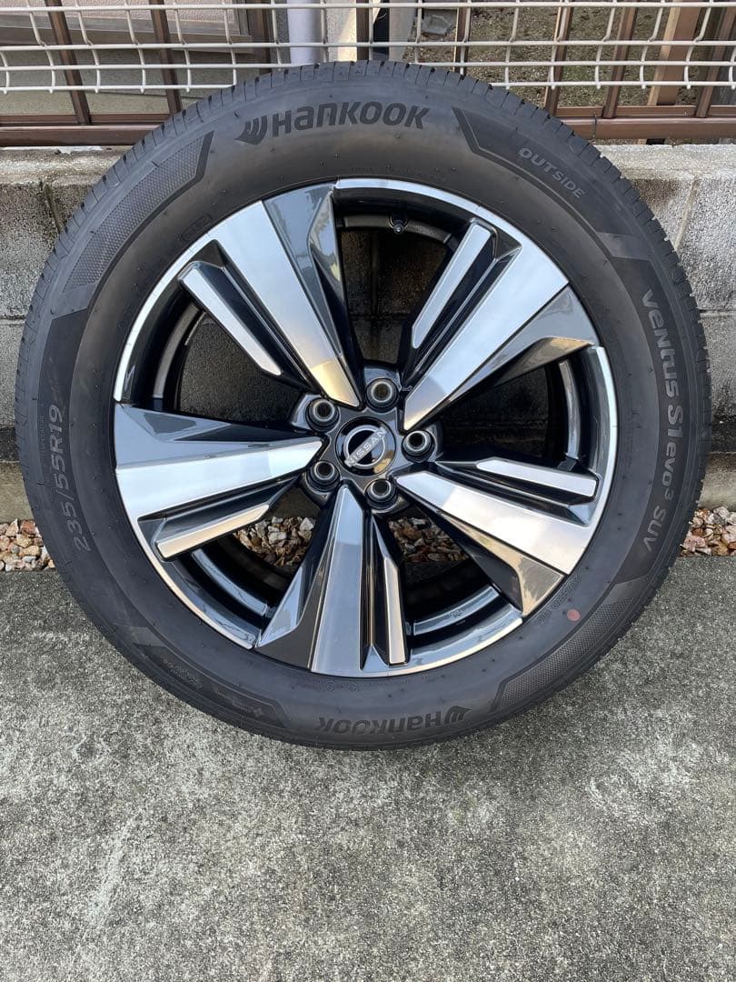 hero 日産 T33エクストレイル 純正19インチタイヤ・ホイールセット
