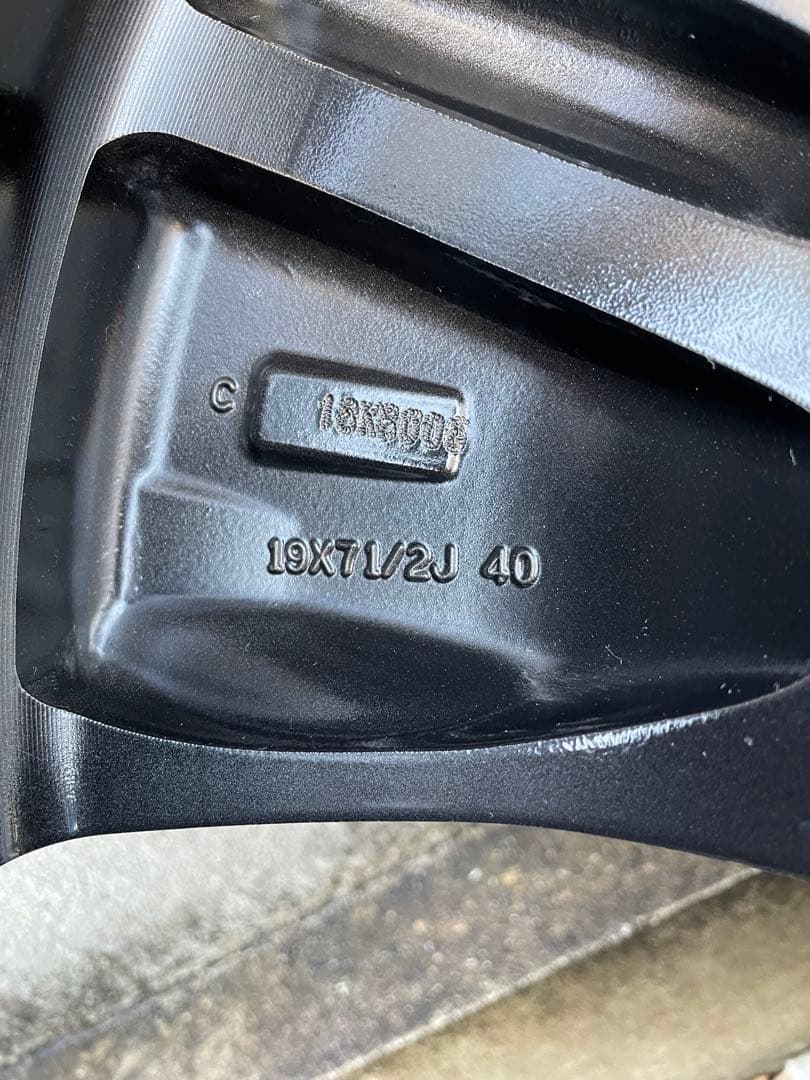 hero 日産 T33エクストレイル 純正19インチタイヤ・ホイールセット