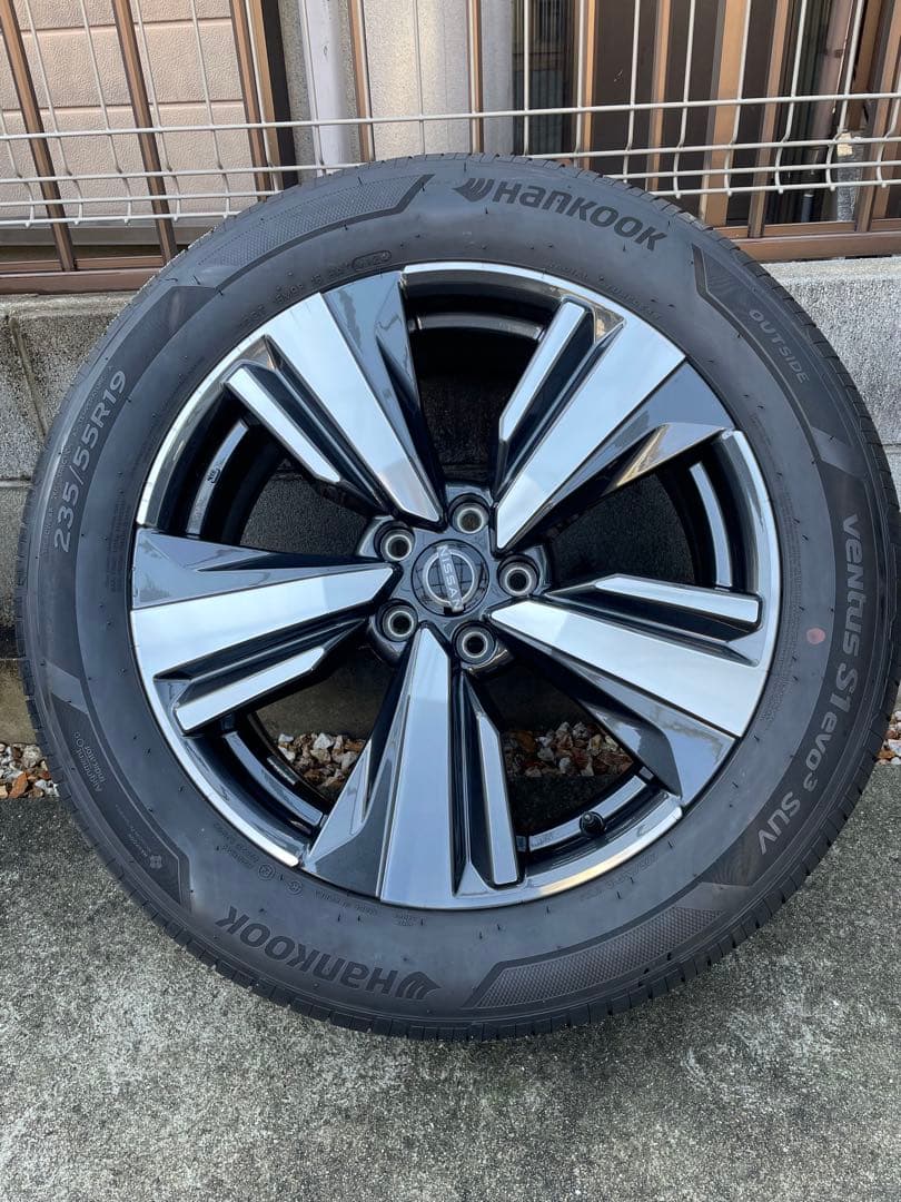 hero 日産 T33エクストレイル 純正19インチタイヤ・ホイールセット