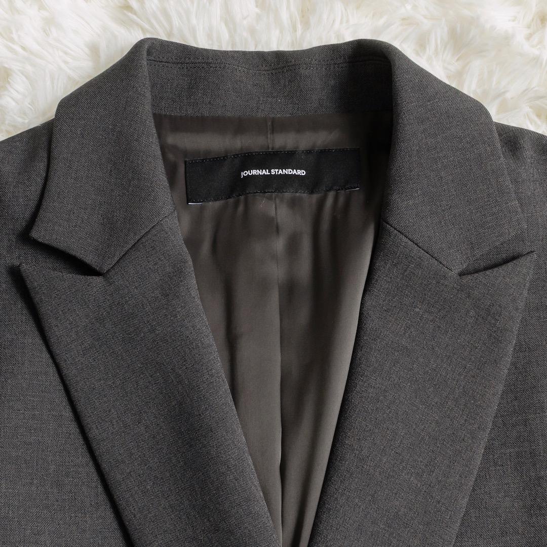 美品 JOURNAL STANDARD ウールライクストレッチジャケット 38