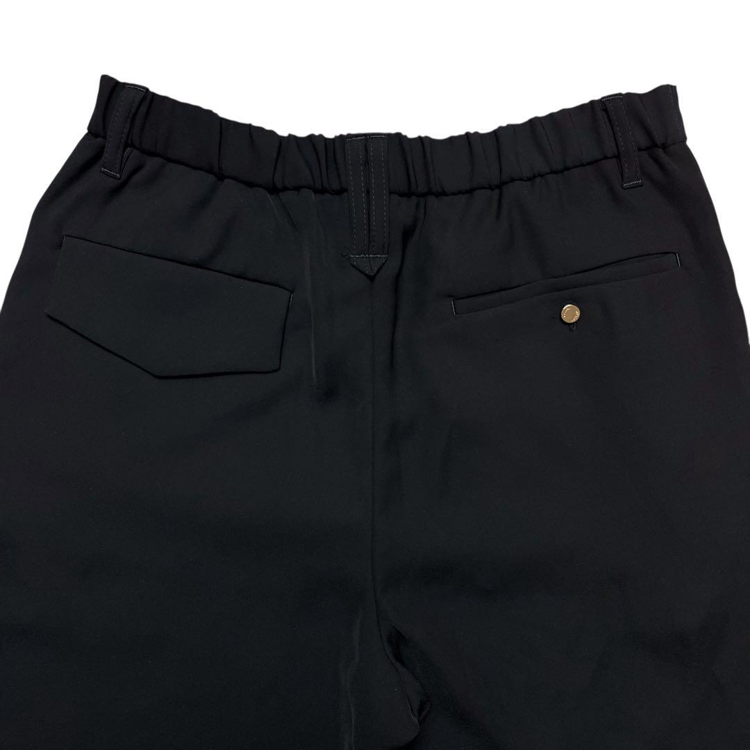 未使用級【CULLNI】25ss ベルト付き 1タック パンツ スラックス L