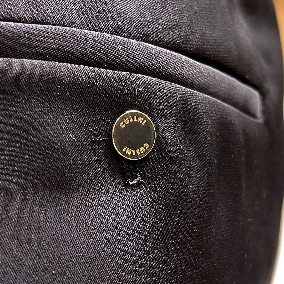 未使用級【CULLNI】25ss ベルト付き 1タック パンツ スラックス L