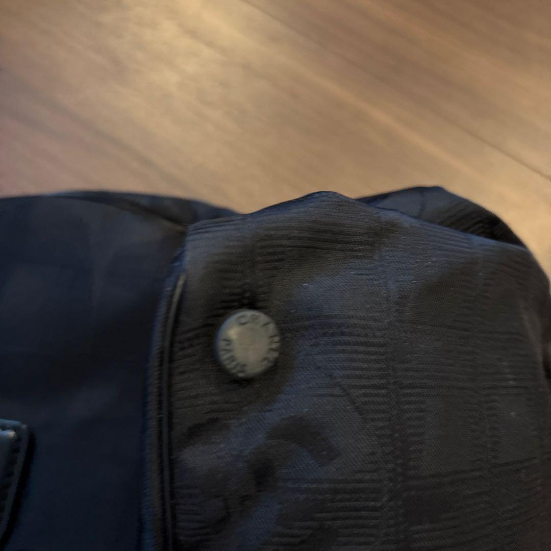 CHANEL ニュートラベルライン　ブラック トートバッグ