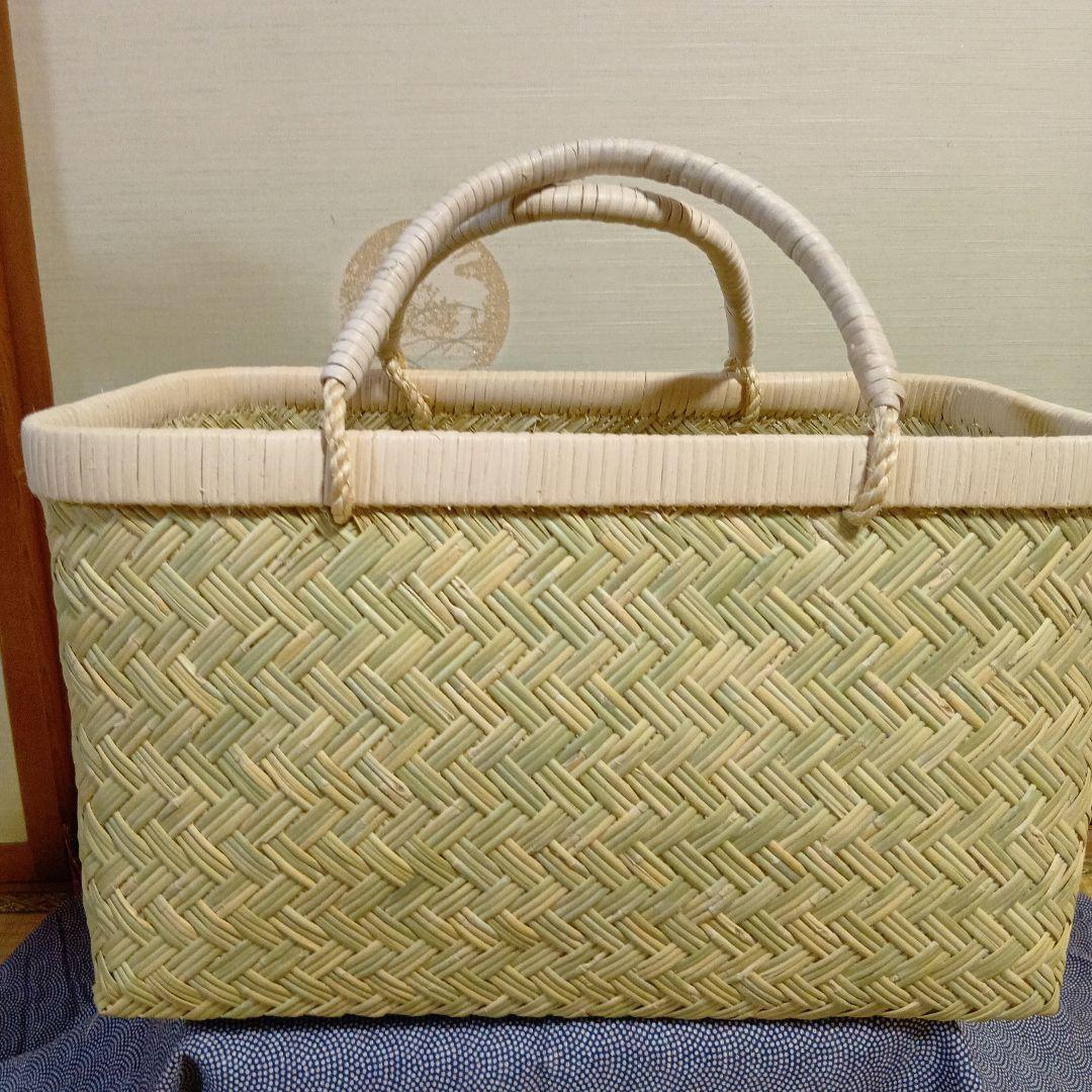 鳥越市場かご　尺三寸　　極上品