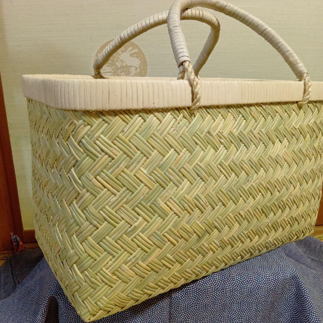 鳥越市場かご　尺三寸　　極上品