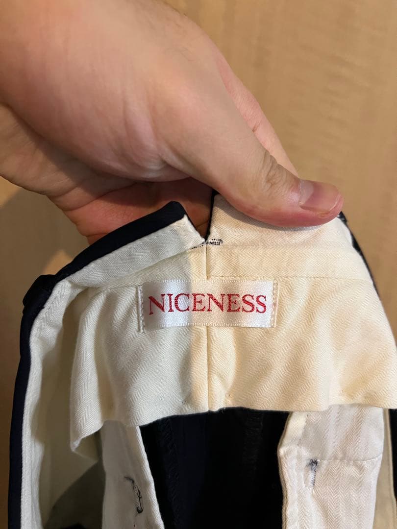 【極美品】NICENESS 25SS COLLIER サイズL