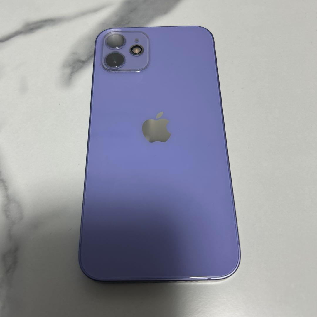 iPhone 12 256GB SIMフリー 画面割れあり パープル