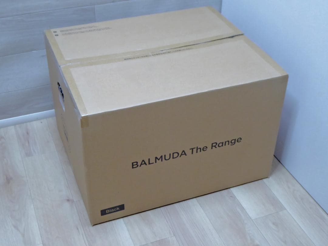 新品 BALMUDA オーブンレンジ K09A-BK ブラック　2025年製