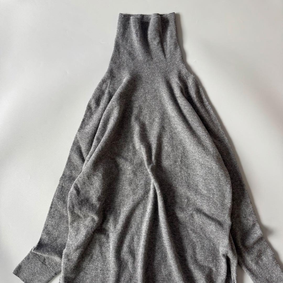 MUSE ドゥーズィエムクラス ウール100 ニットワンピース　タートル