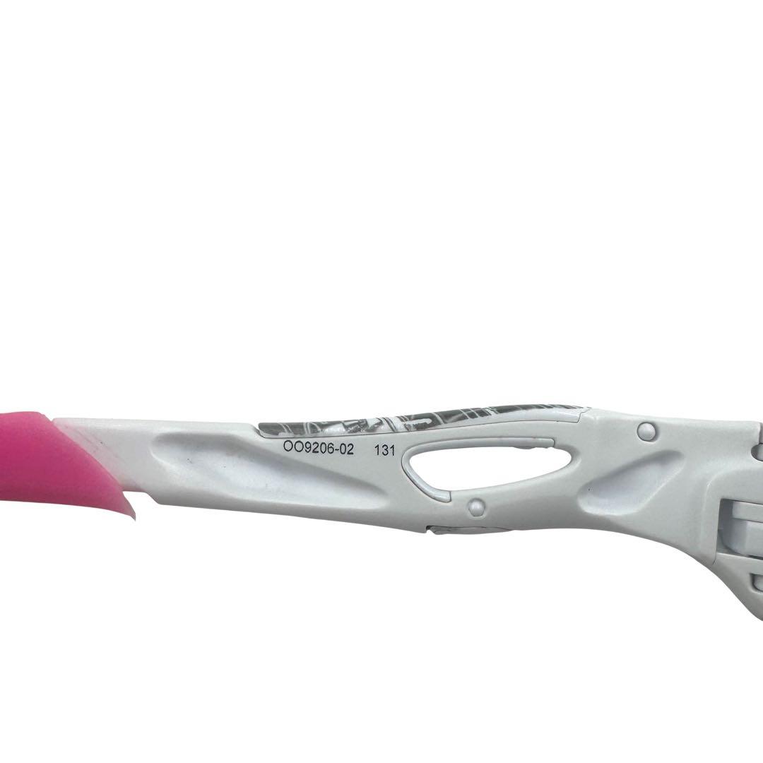 オークリー レーダーロック サングラス OO9206-02 ホワイト ピンク