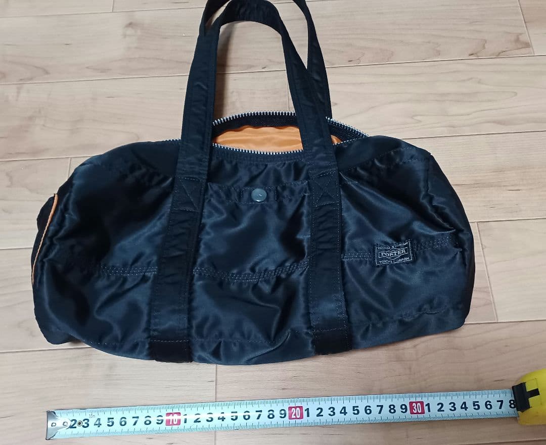 PORTER タンカー ダッフルバッグ　ミニボストンバッグ　ミニドラム　ブラック