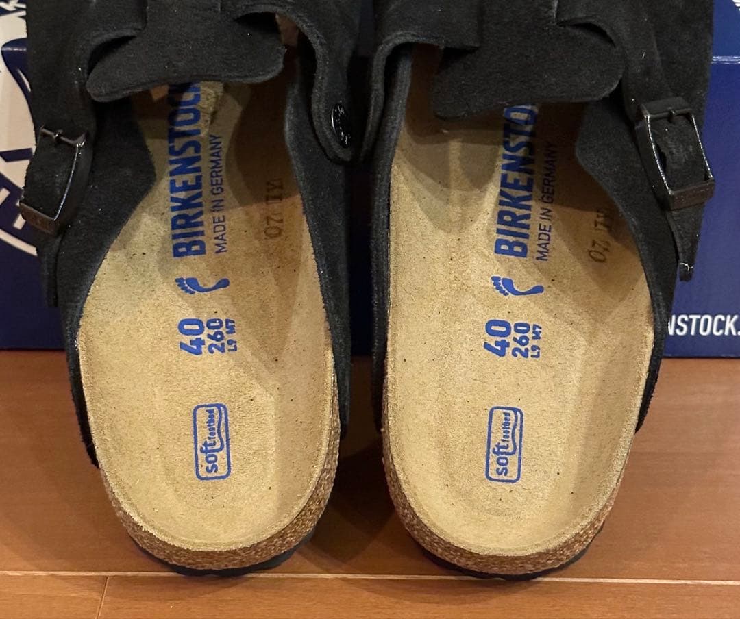 BIRKENSTOCK BOSTON / ビルケンシュトック ボストン 黒40