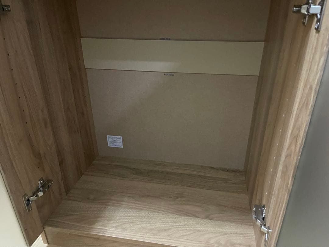 【送料込・最終値下げ】ニトリ キャビネット フォルムN SK ライトブラウン