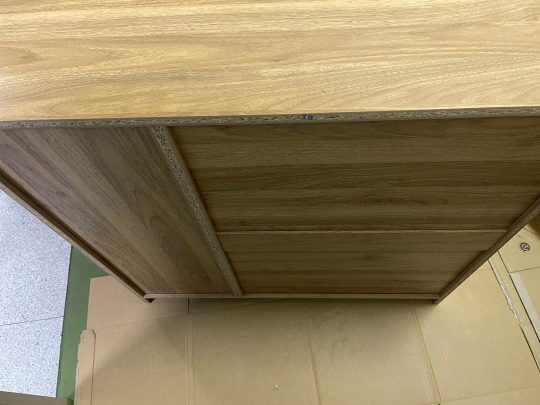 【送料込・最終値下げ】ニトリ キャビネット フォルムN SK ライトブラウン