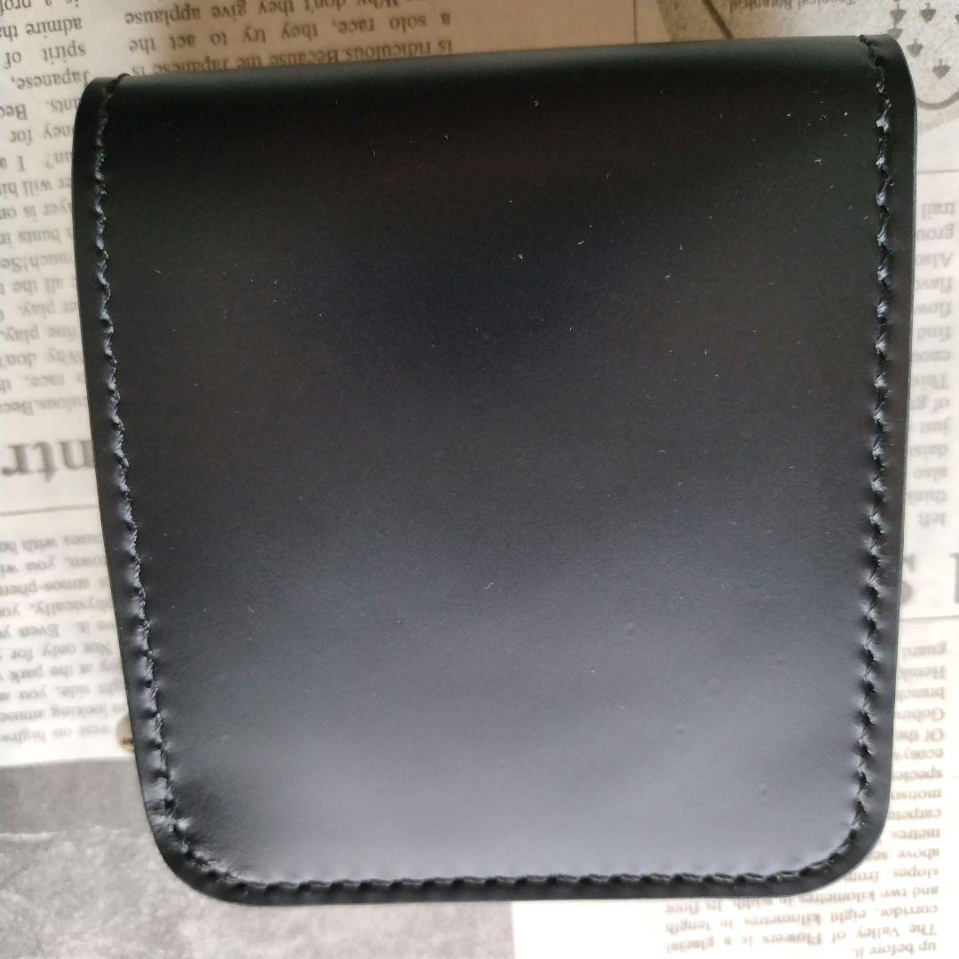 訳あり　総コードバン　ショート　トラッカーウォレット　ハンドメイド